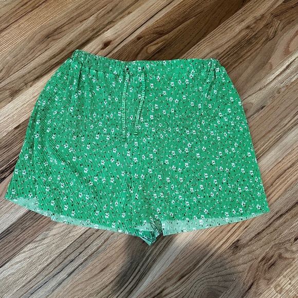 Floral Fabric Shorts - Picture 1 of 2